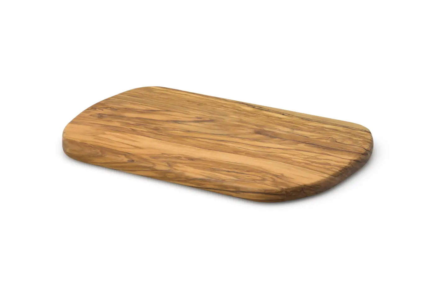 Continenta Schneidebrett Naturform Olivenholz 34x22x1,6 cm