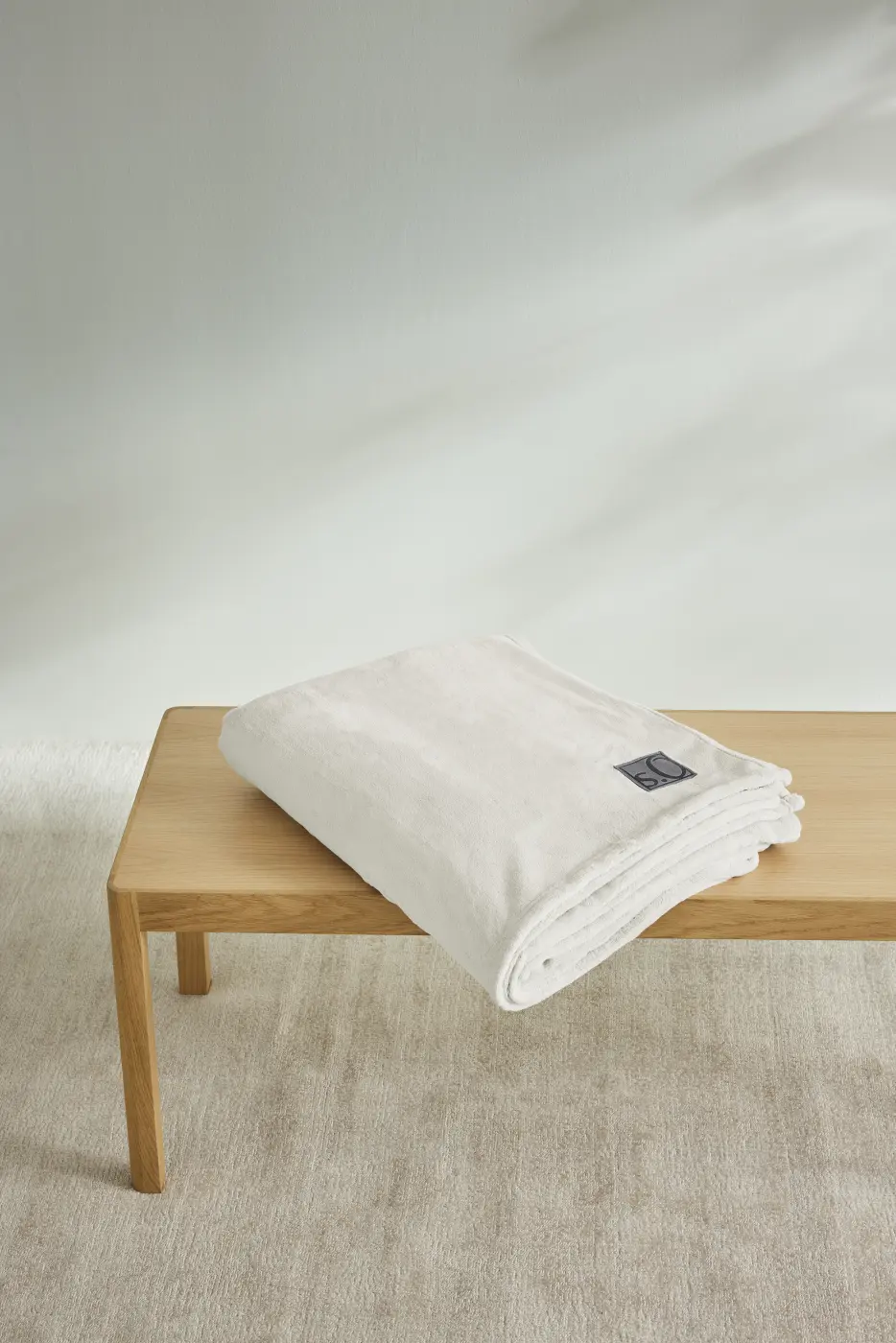 s.Oliver Kuschelsoft Decke wollweiß 150 x 200 cm