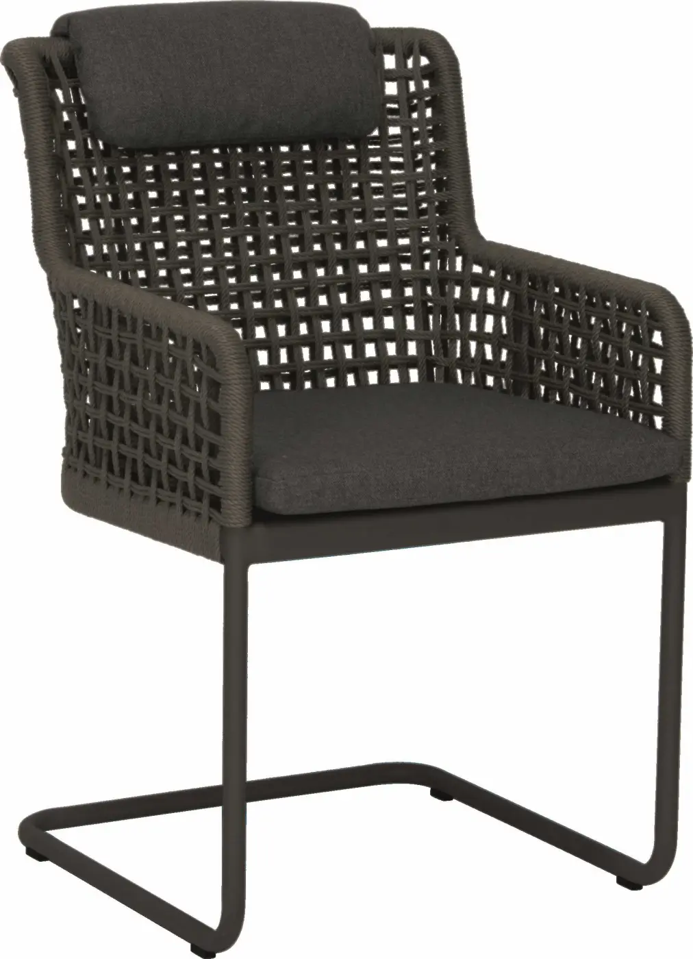 Stern Freischwinger-Sessel Greta anthrazit