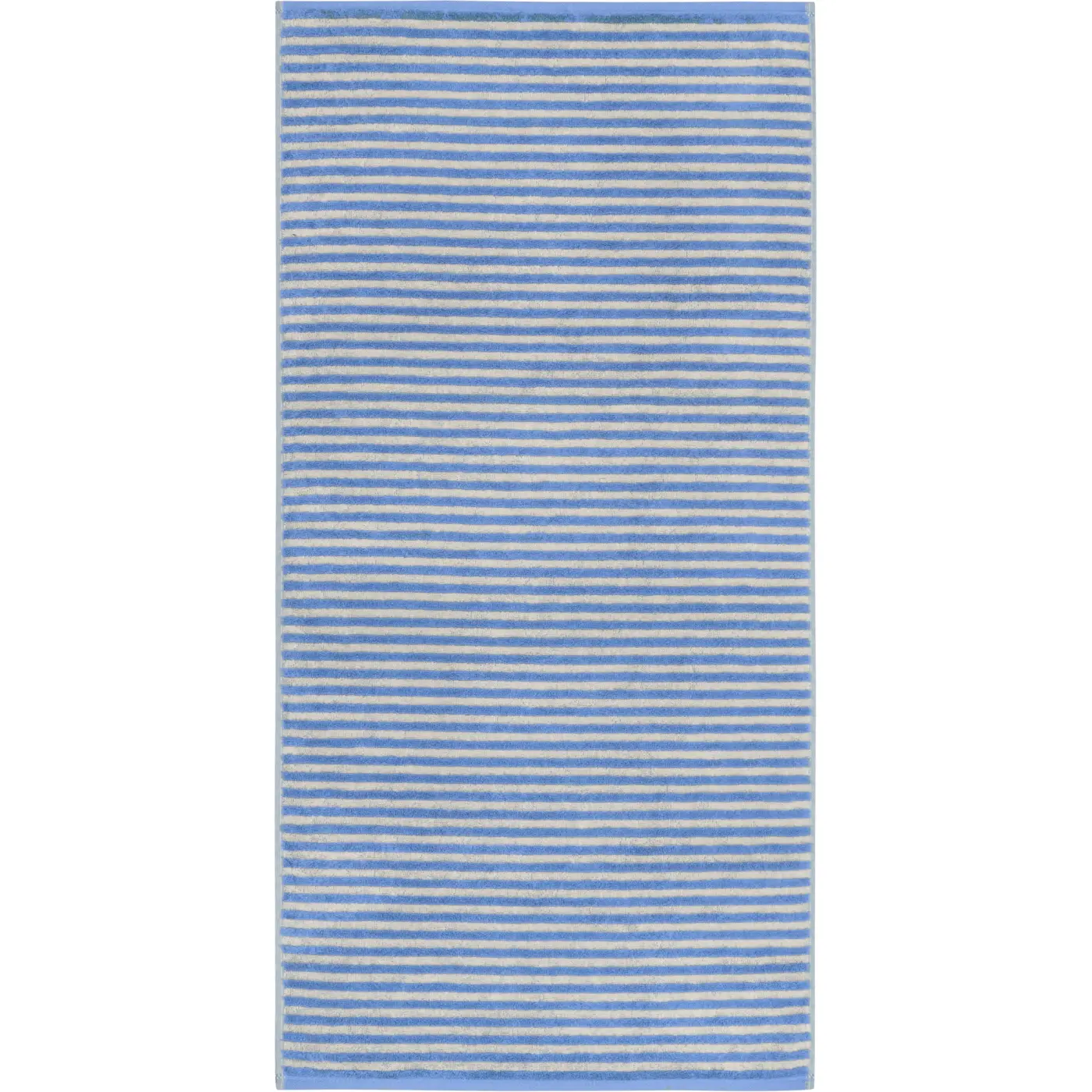 Cawö Handtuch Lines Blockstreifen capri 50/100 cm