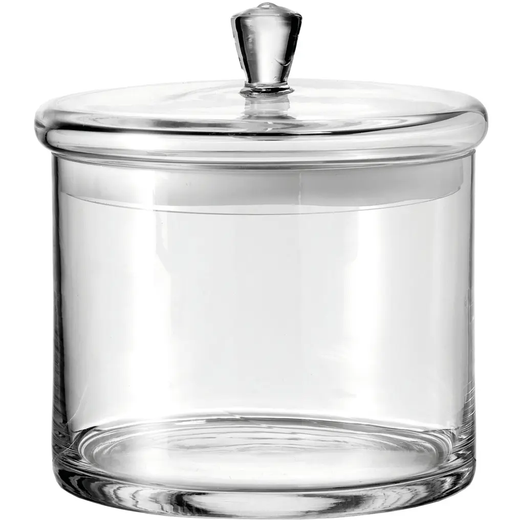 Leonardo Dose mit Deckel TOP Transparent