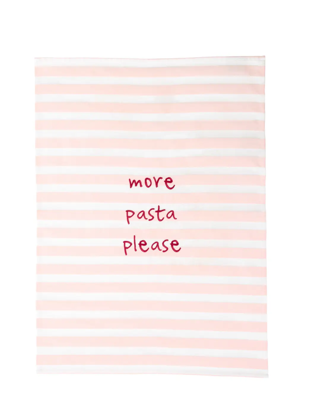 ASA Geschirrtücher "more Pasta please" grenadine  50 x70 cm