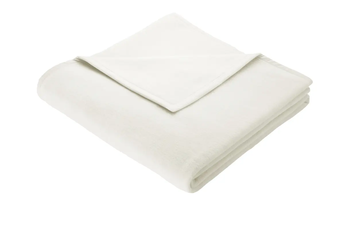 Biederlack Wohndecke Cotton Home 150x200 cm natur