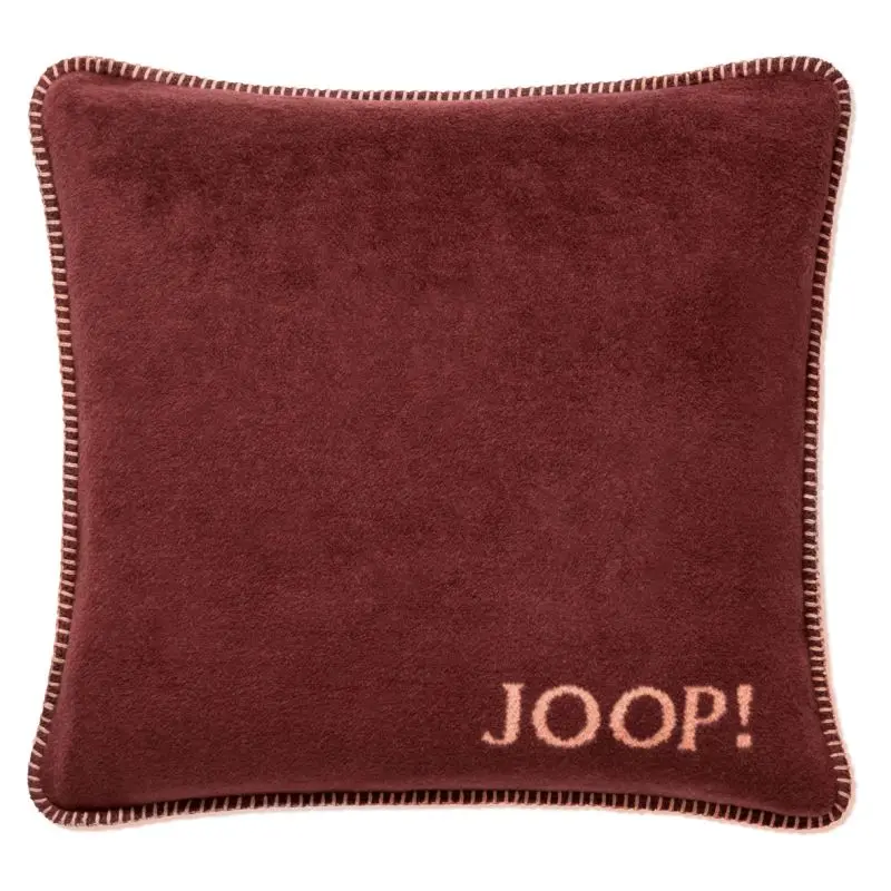 Joop! Kissenhülle 50x50 cm Bordeaux, Orange