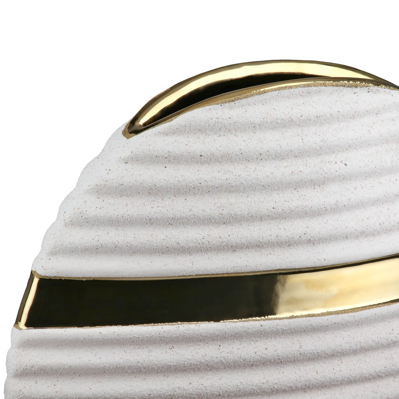 Gilde Vase Dune beige L 4 x B 31.5 x H 30.5 cm