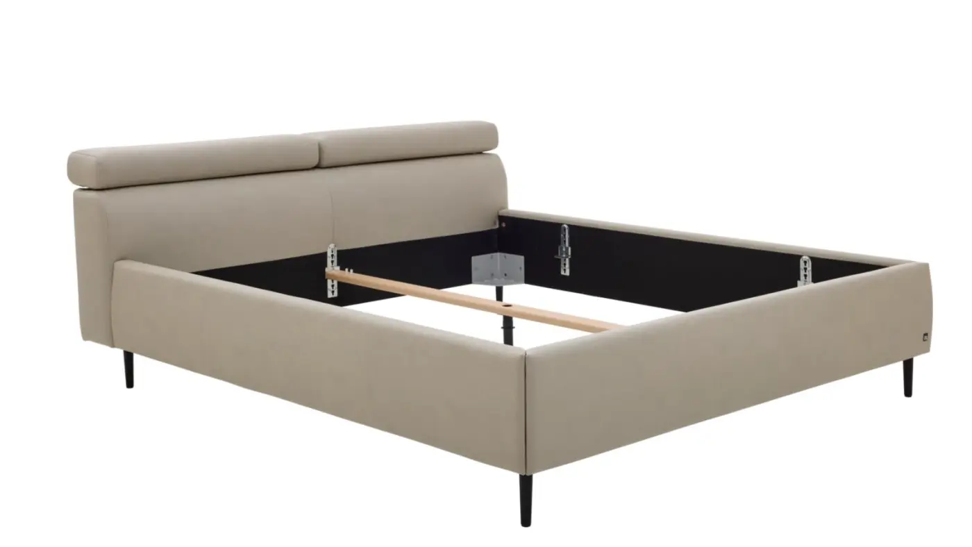Interliving Bett IL 1422 B hellgrau LF 180 x 200 cm