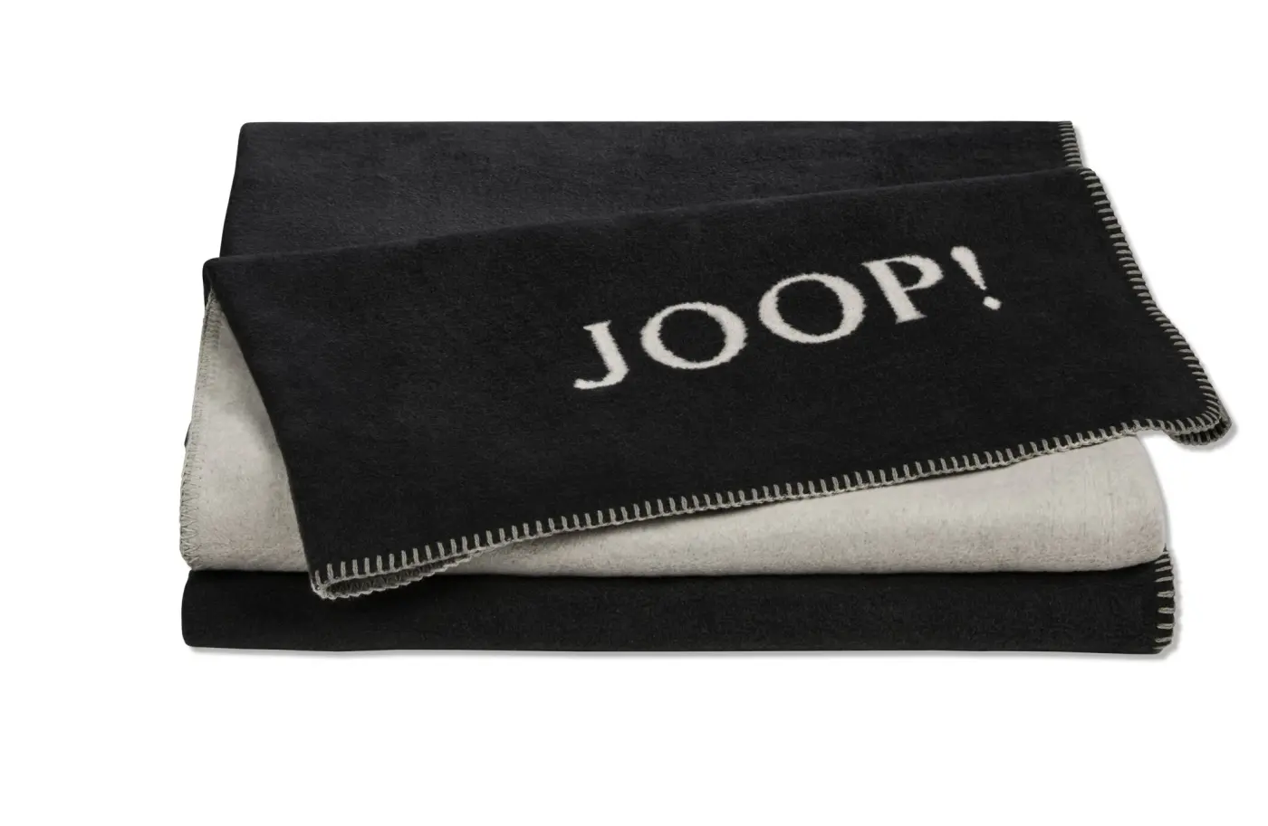 Joop! Wohndecke 150x200 cm anthrazit ash