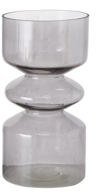 Boltze  Vase Nelika Grau