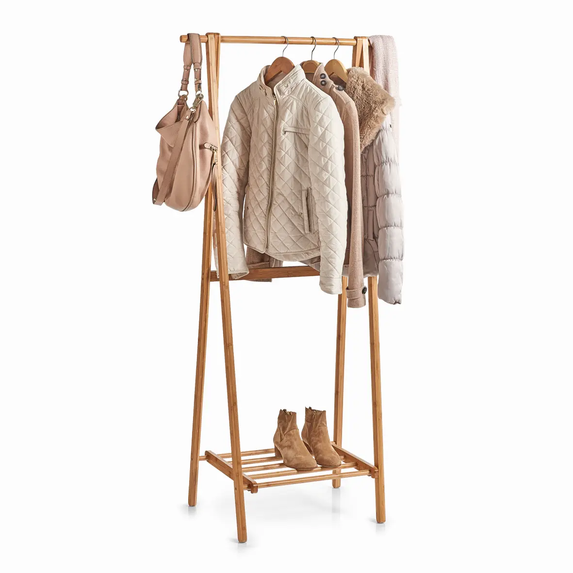 Zeller Garderobenständer Bamboo