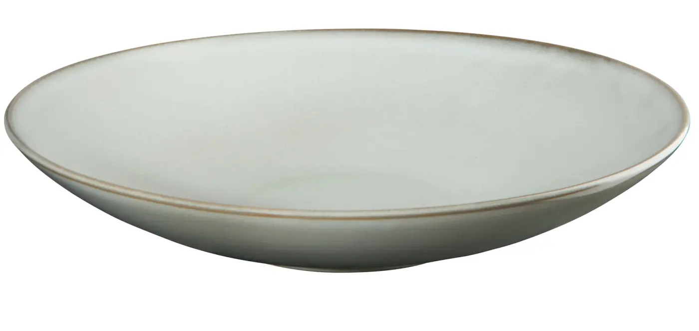 ASA Schale  tamago grau glänzend D. 36 cm, H. 7 cm