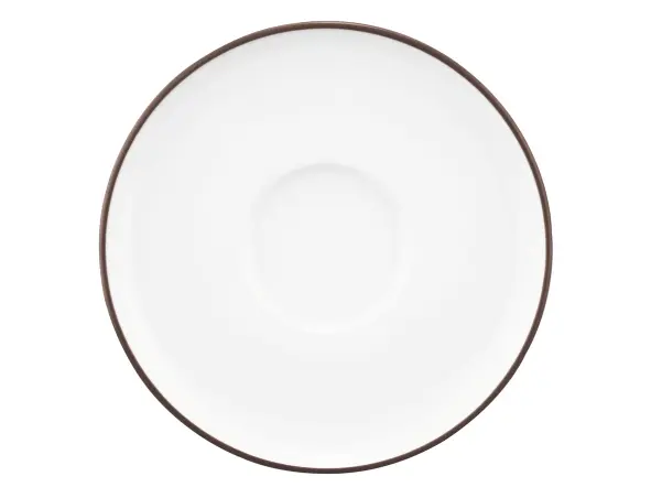 Seltmann Kombi-Untertasse 16 cm Sento Home Pure Lines Chocolate Brown