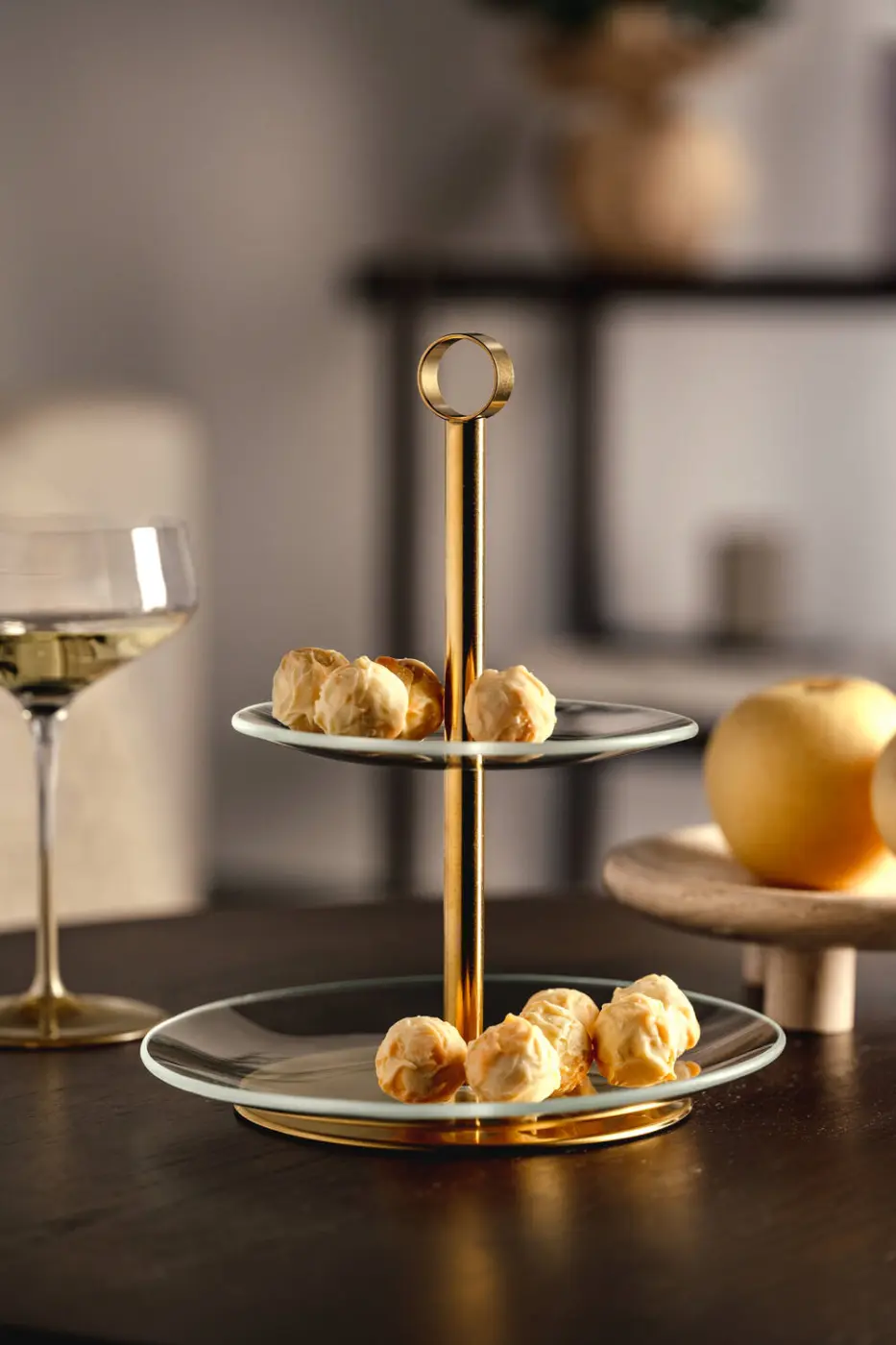 Leonardo Etagere CENA Materialmix gold 3,5 cm