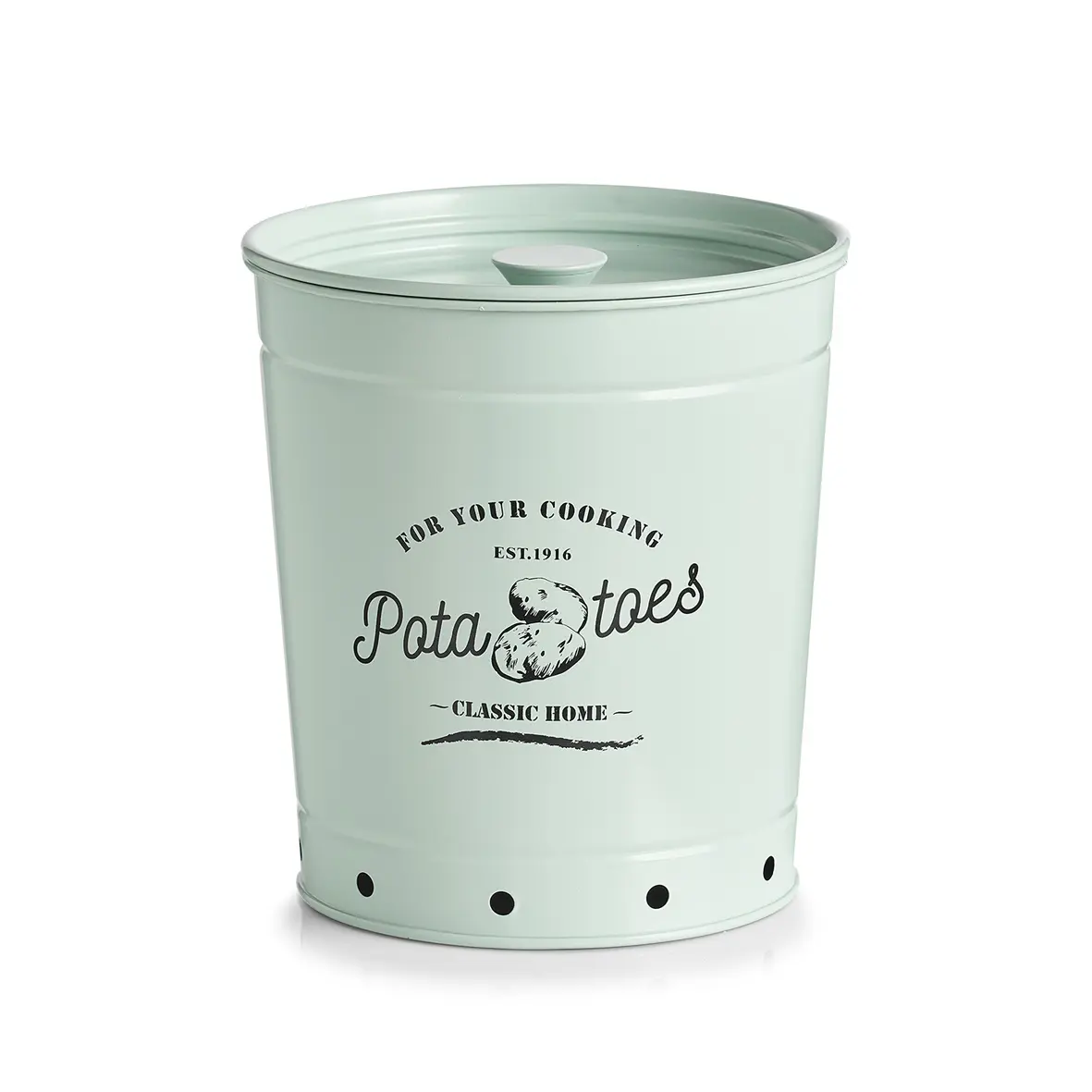 Zeller Vorratsdose Kartoffel Metall mint