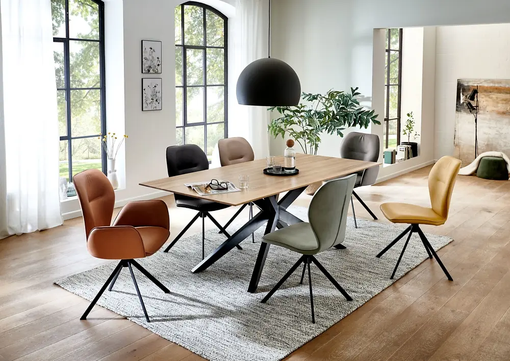 Niehoff  Massivholztafel Cloudy  Charakter Eiche geölt ca. 180 x 100 cm