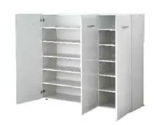 Germania Schuhschrank Adana Weiß B/H/T: 134 x 120 x 37 cm Germania Schuhschrank Adana Weiß B/H/T: 134 x 120 x 37 cm