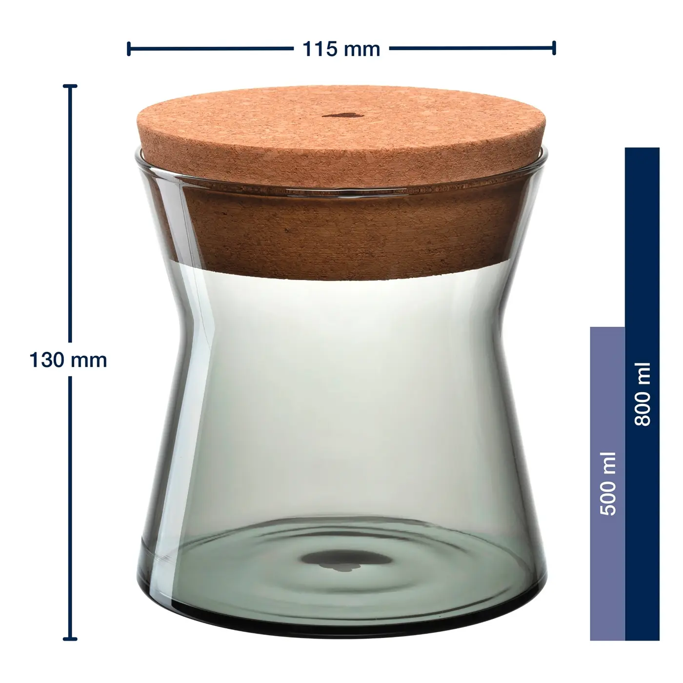 Leonardo Dose FORMA X grau 500 ml 13,8 cm