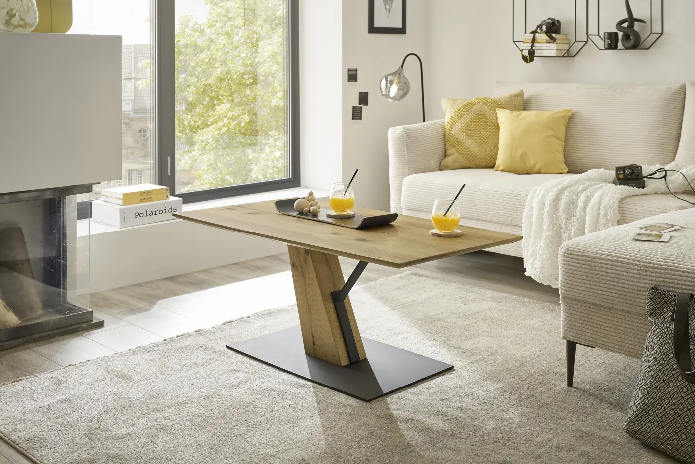 MCA Couchtisch Brescia Eiche furniert  ca. 110 x 60 cm