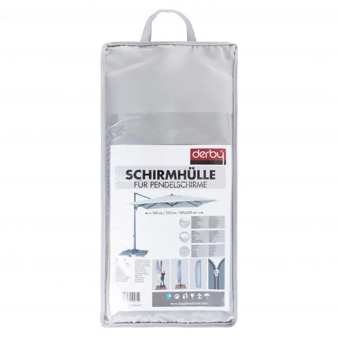 Doppler Schutzhülle Pendelschirm grau