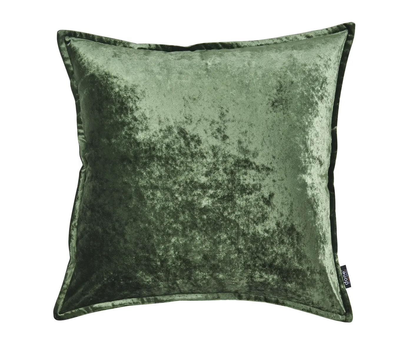 DONE. GLAM Kissenhülle Samt khaki 65 x 65 cm
