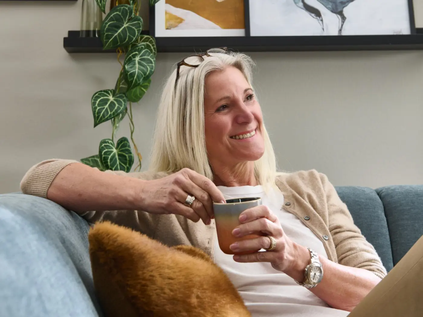 Polipol Polstergruppe Serie OS-PP1204 mit Funktion blau ca. 240 x 190 cm