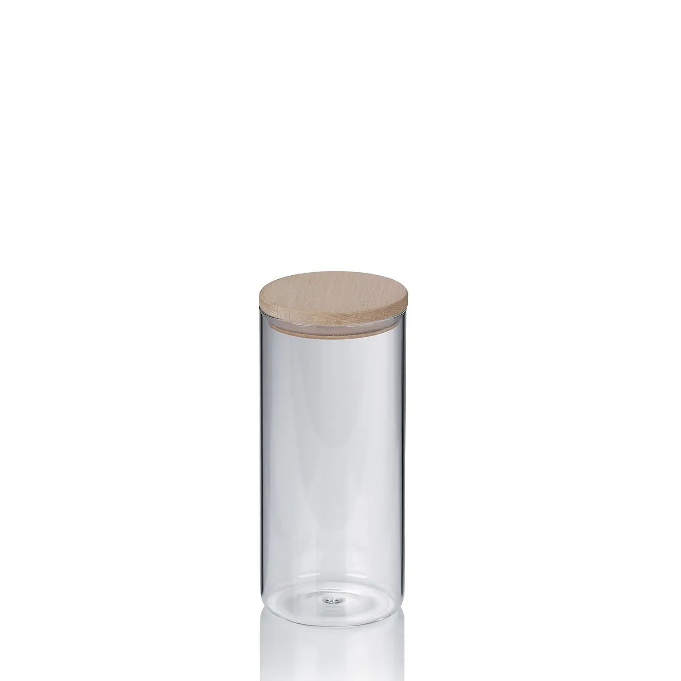 Kela Vorratsdose Amelie Glas transparent 22cm 10cmØ 1,25