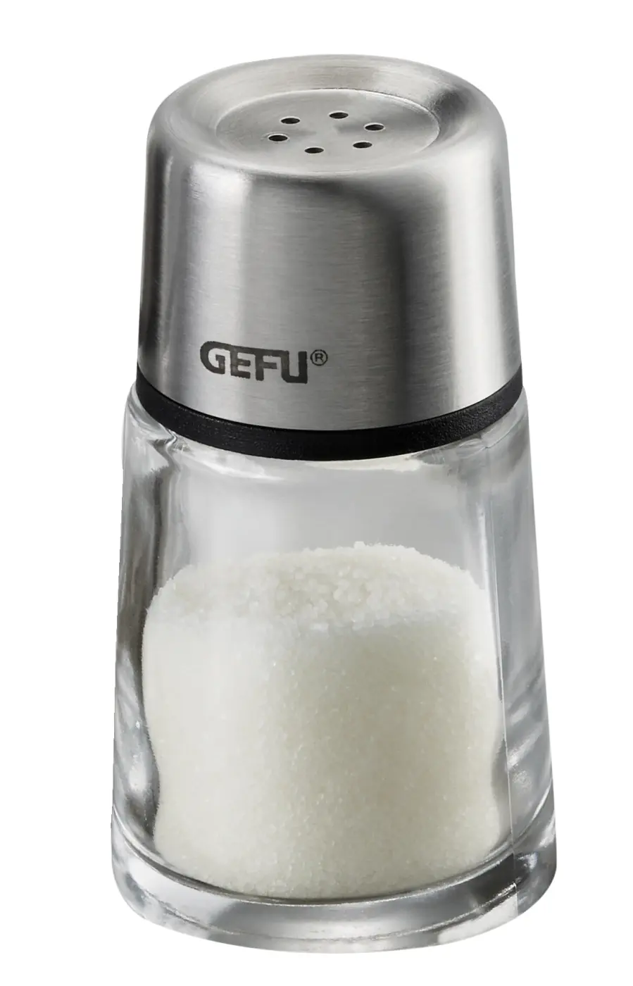 Gefu Salz-/ Pfefferstreuer BRUNCH Silber, transparent