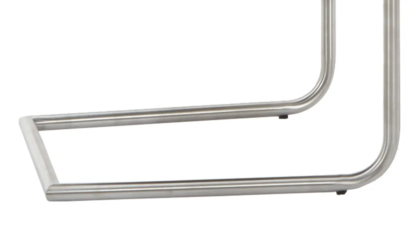 Standard Schwinger Goja Edelstahl Rundrohr,  graubraun