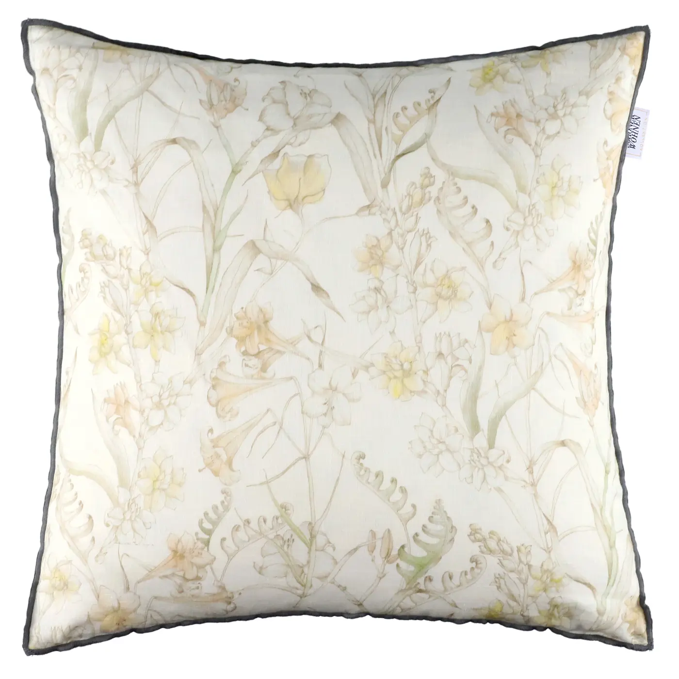 Schöner Wohnen Zierkissenhülle ohne Füllung  Floral grün 45x45cm