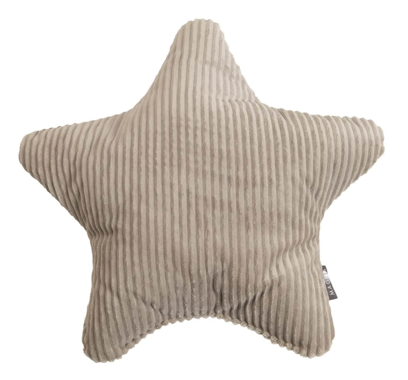 MAGMA Heimtex  Sternkissen RIGA taupe 50 cm