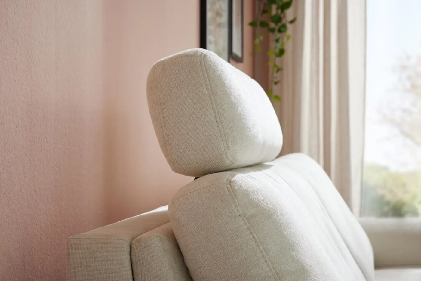 Interliving  Schlafsofa 4700 natur  ca. 195 cm