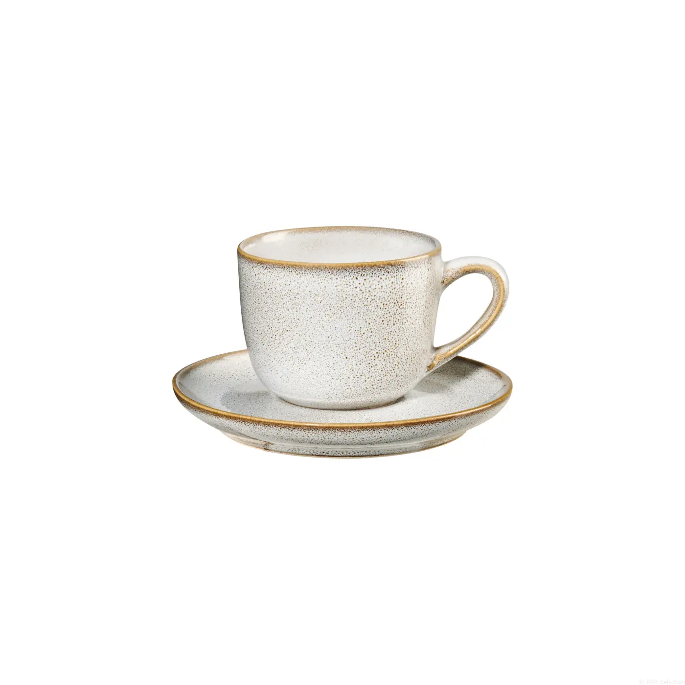 ASA Espressotasse mit Untertasse  90 ml sand