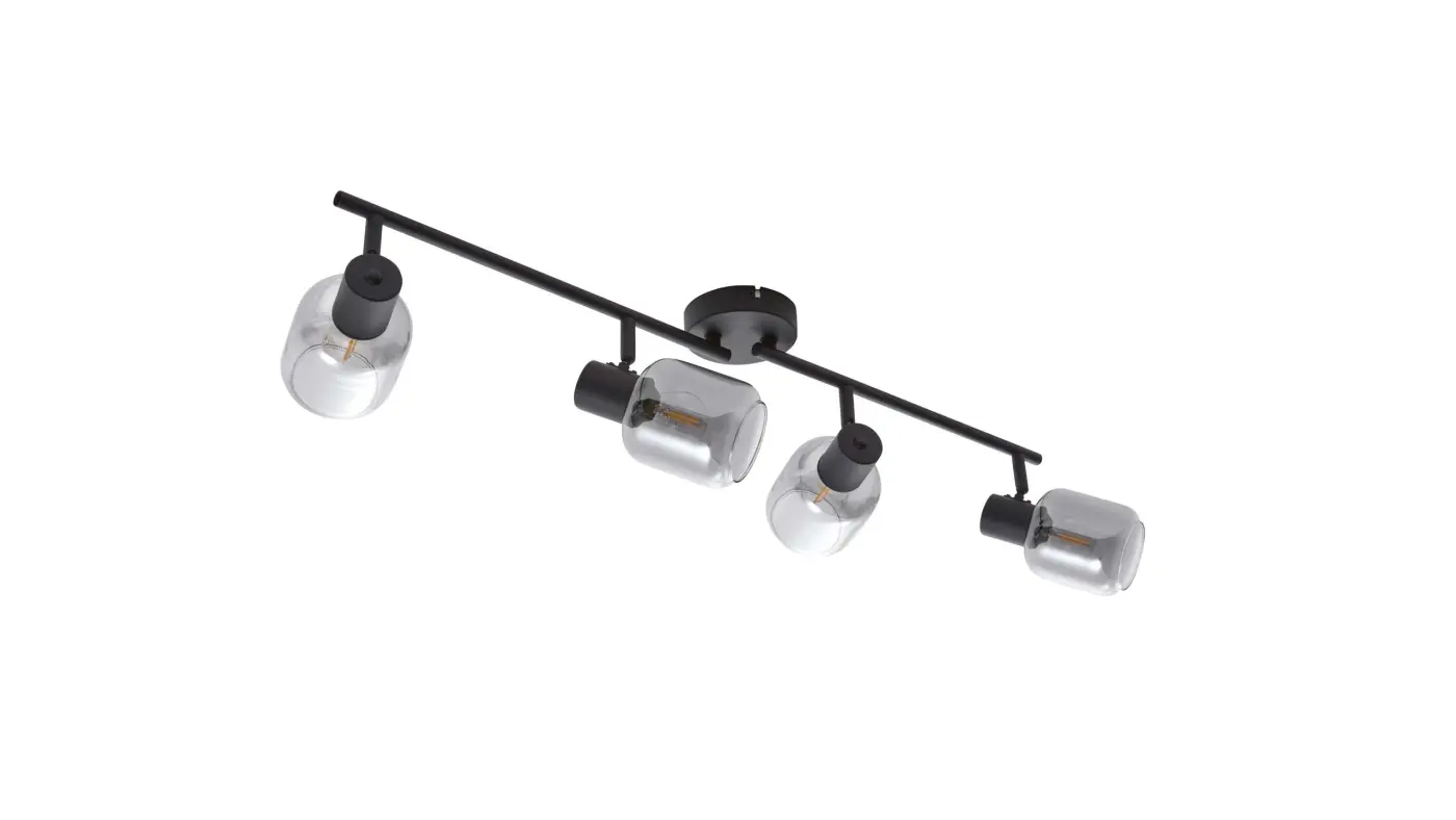 Interliving Strahler IL 9341 schwarz matt