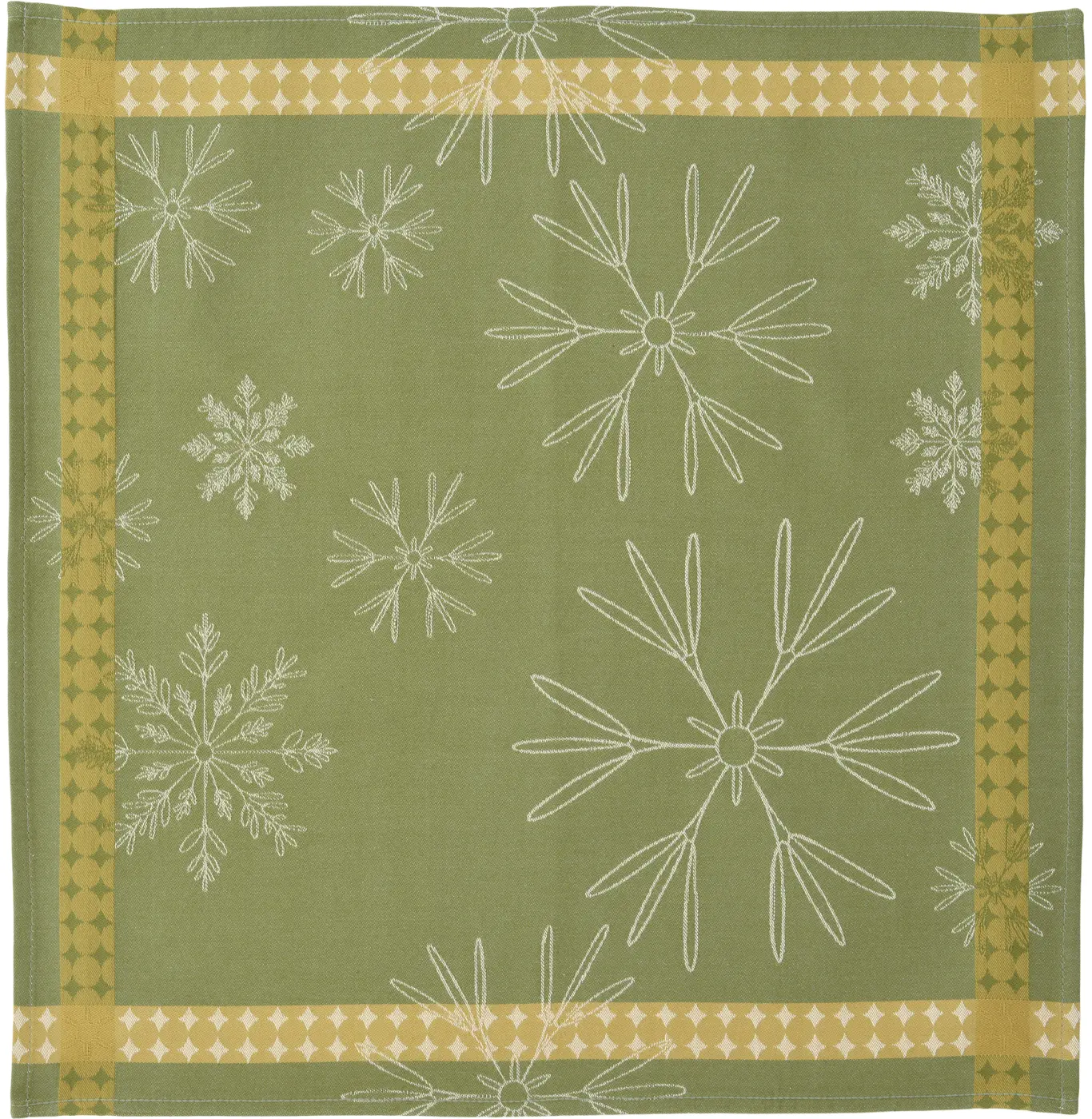 Sander Serviette Vail olive 47 x 47 cm