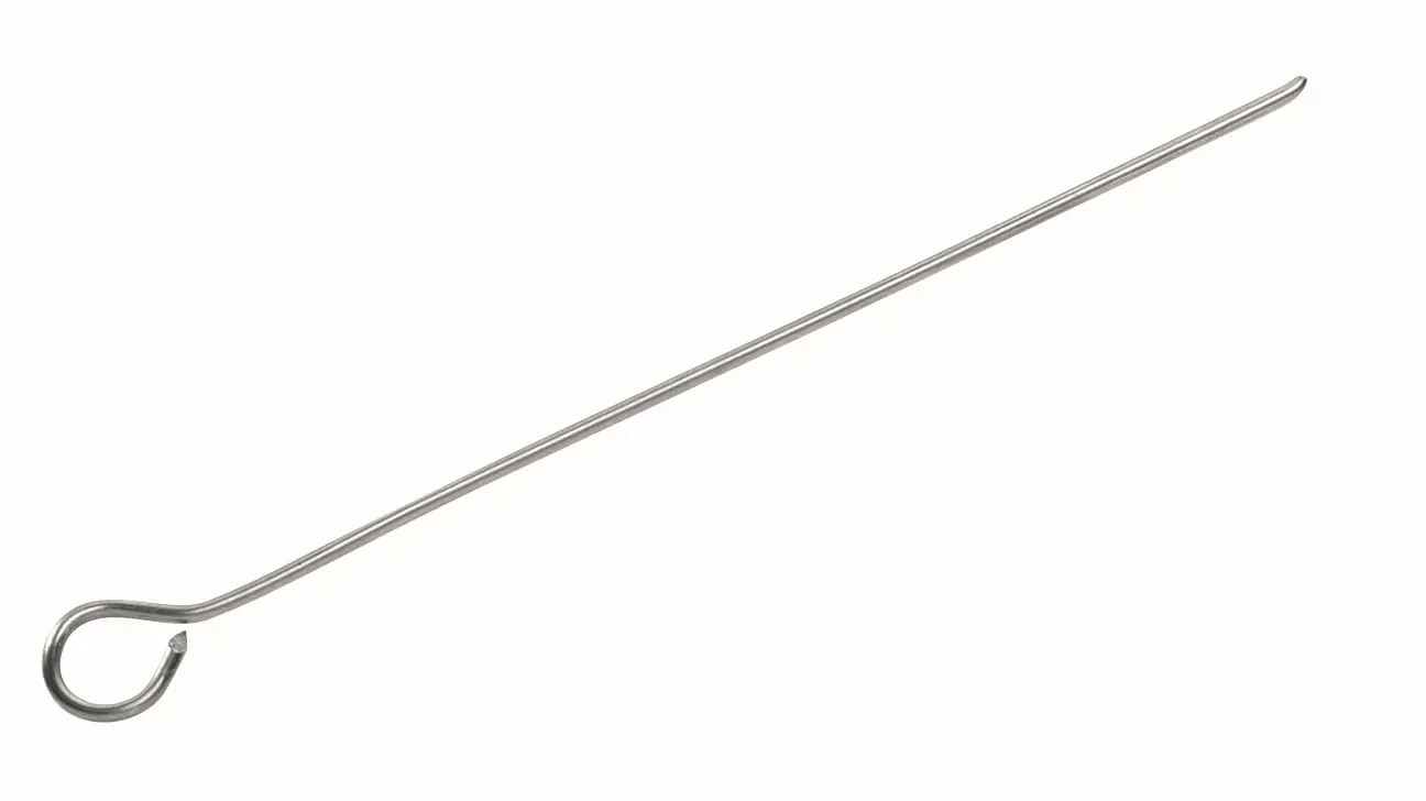 GEFU Rouladennadeln VOLTE  10 Stück silber hochwertiger Edelstahl