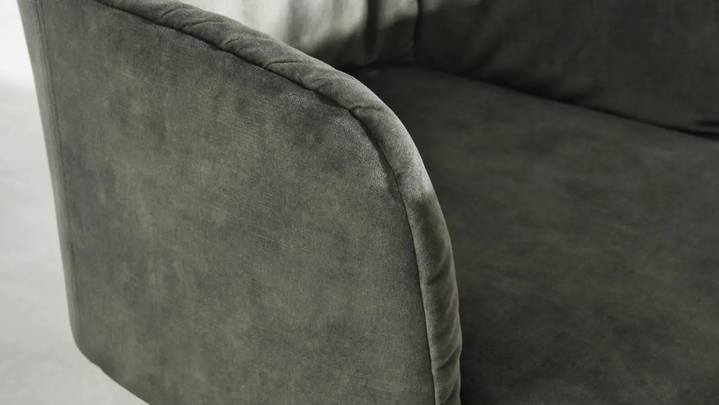 Interliving  Armlehnenstuhl drehbar Serie 5110 Genova, Grün