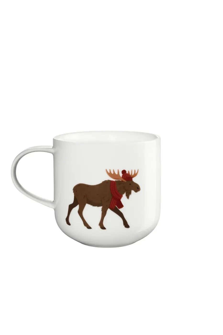 ASA Henkelbecher  xmas Motiv glänzend D. 9,2 cm, H. 9,5 cm, 0,4 l.