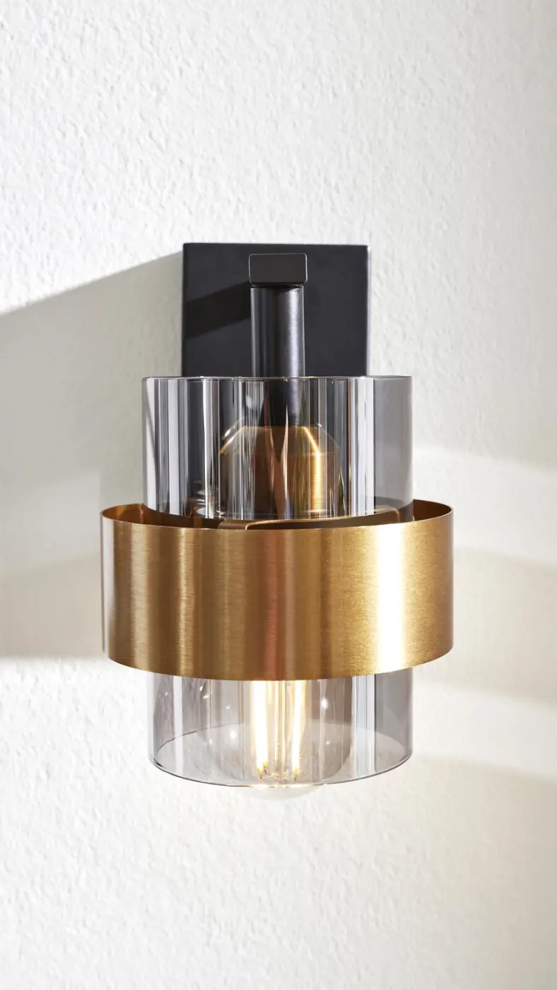 Interliving Wandleuchte IL 9333 Schwarz
