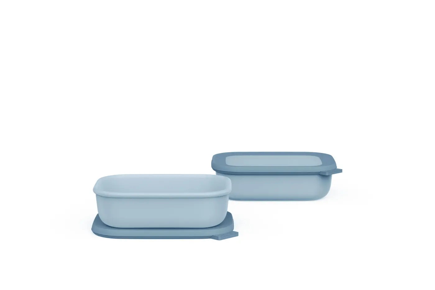 Mepal 2 tlg Schüsselset Cirqula Blau 1000ml