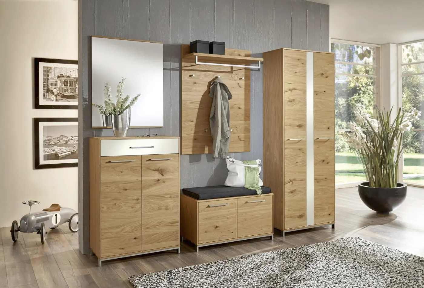 Voss Möbel Garderobenpaneel VEDO Eiche/Balkeneiche B/H/T: 80x109X27cm Voss Möbel Garderobenpaneel VEDO Eiche/Balkeneiche B/H/T: 80x109X27cm