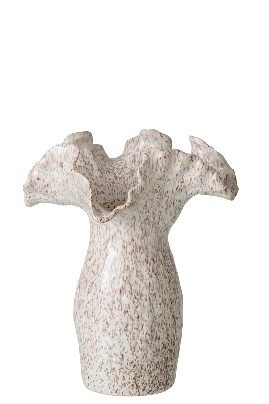 Jolipa Vase Ton Hellbeige Small  26x21x30cm