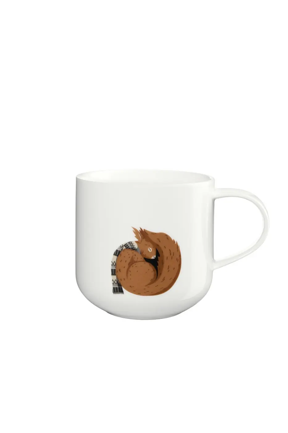 ASA Henkelbecher  xmas Motiv glänzend D. 9,2 cm, H. 9,5 cm, 0,4 l.