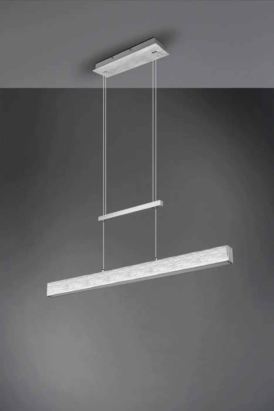 Reality Pendelleuchte Paros Aluminium gebürstet