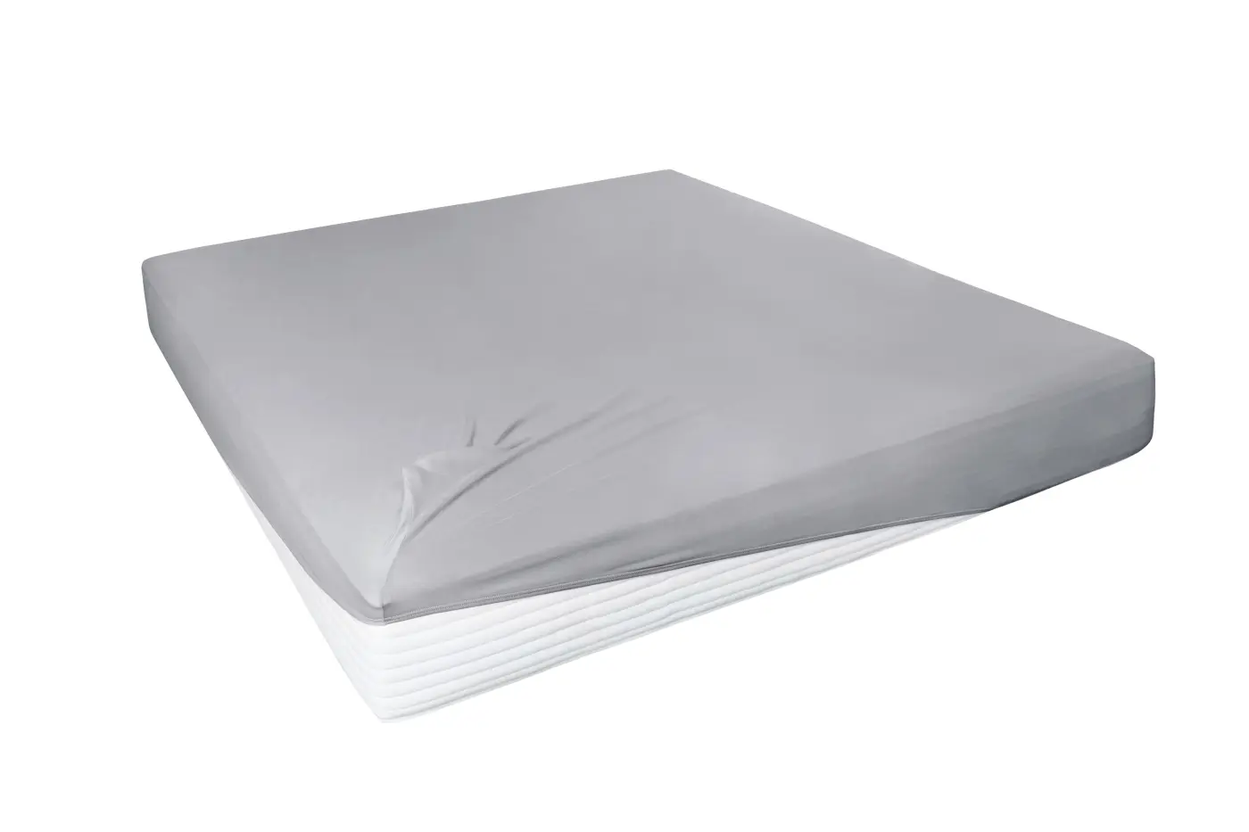 Hahn Elastan-Feinjersey-Spannbettuch 180-200 x 200-220cm granit
