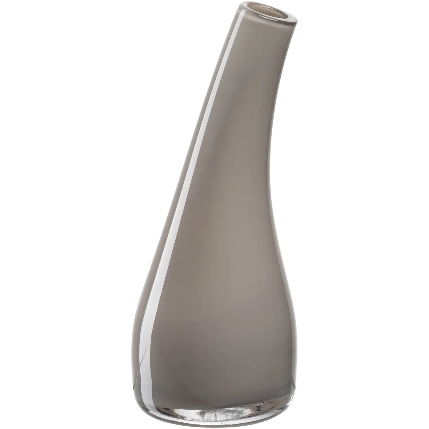 Leonardo Vase Arco  taupe opac 16 cm