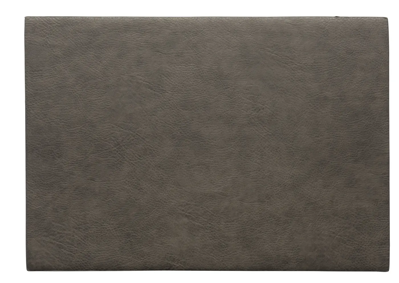 ASA Tischset vegan leather grau  46 x 33 cm