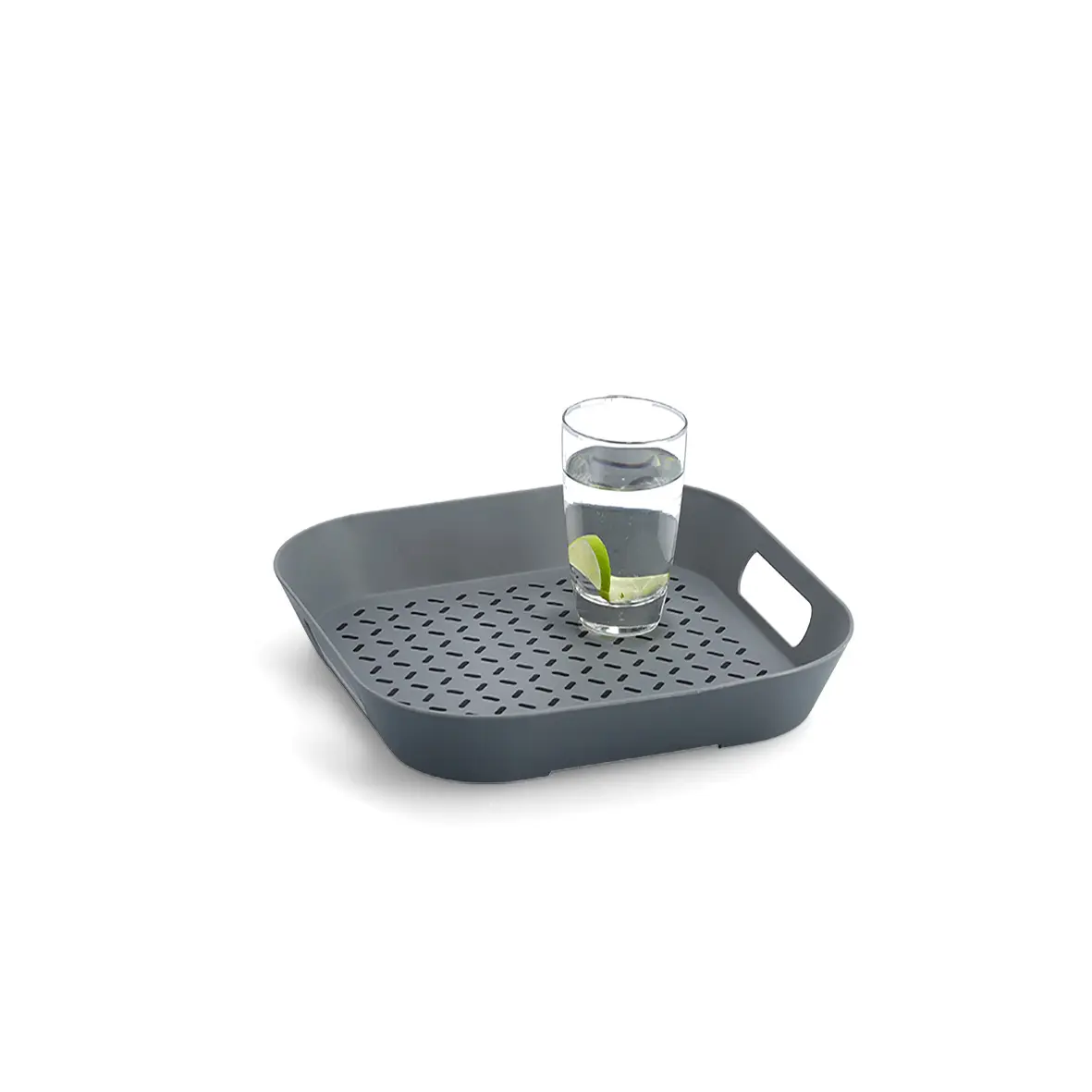 Zeller Tablett m. Anti-Rutsch-Belag Kunststoff sort.