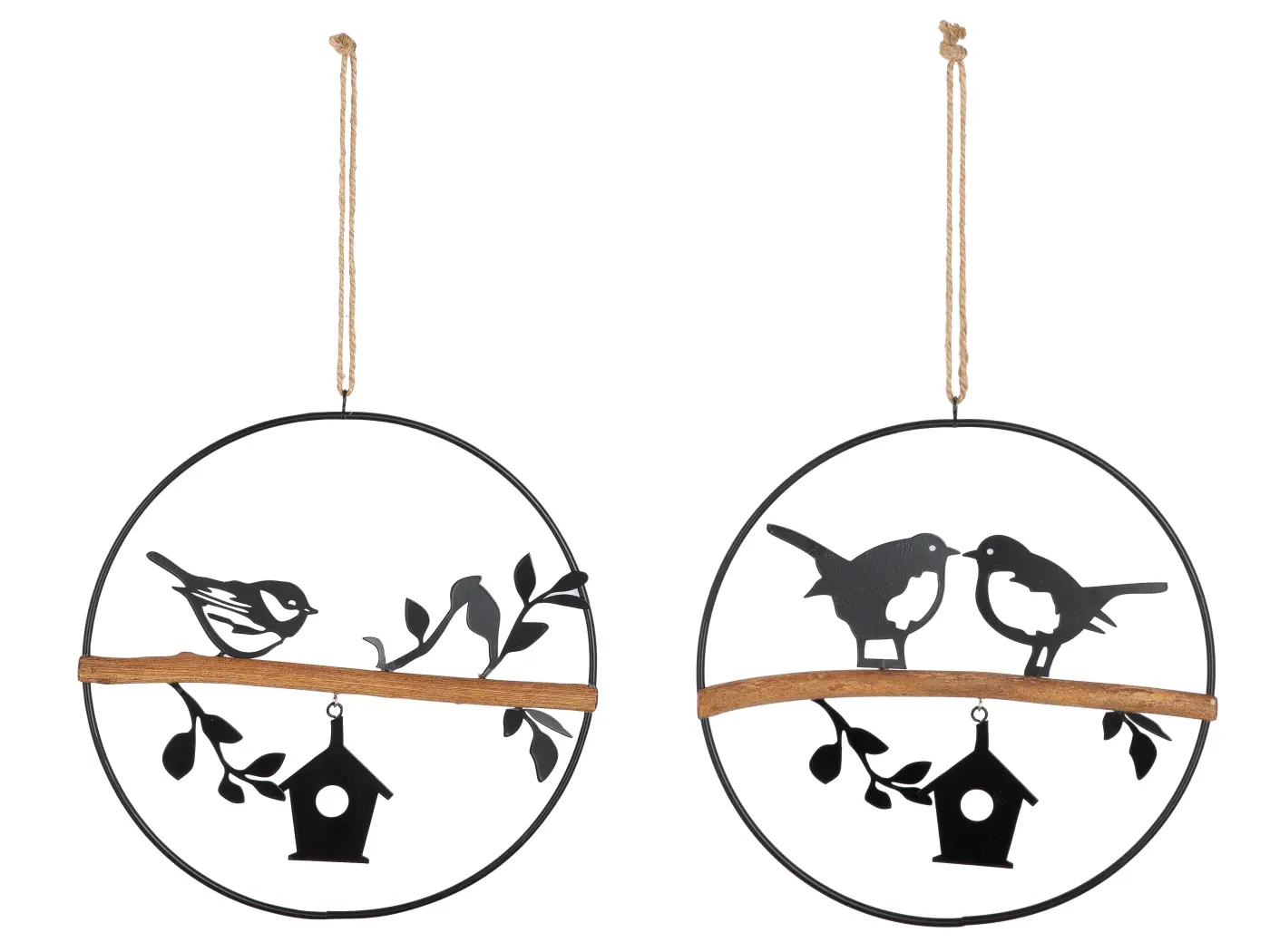 Gilde Hänger rund schwarz 0 cm Metall