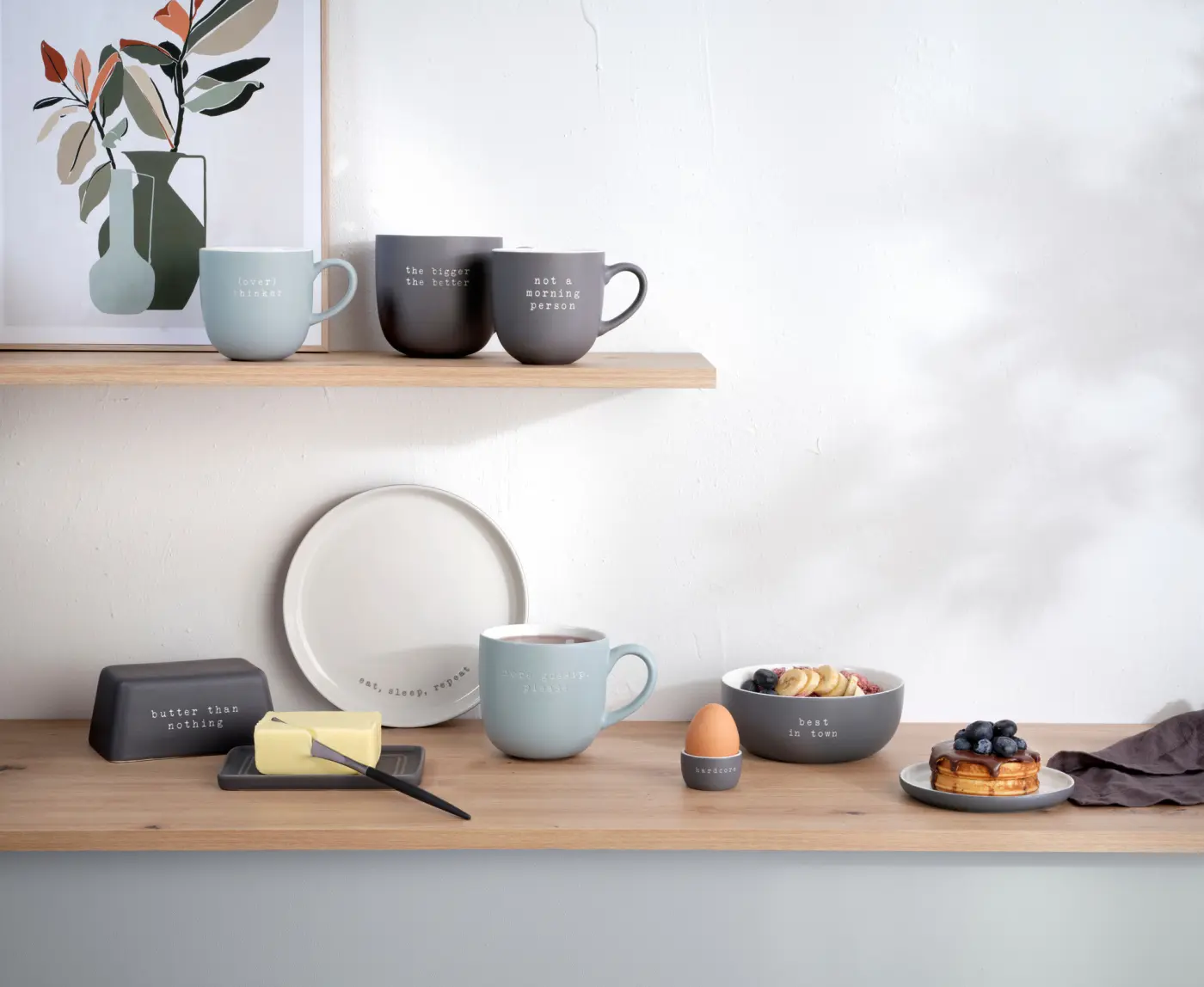 ASA Henkelbecher more gossip, please hey! blau 0,6  l