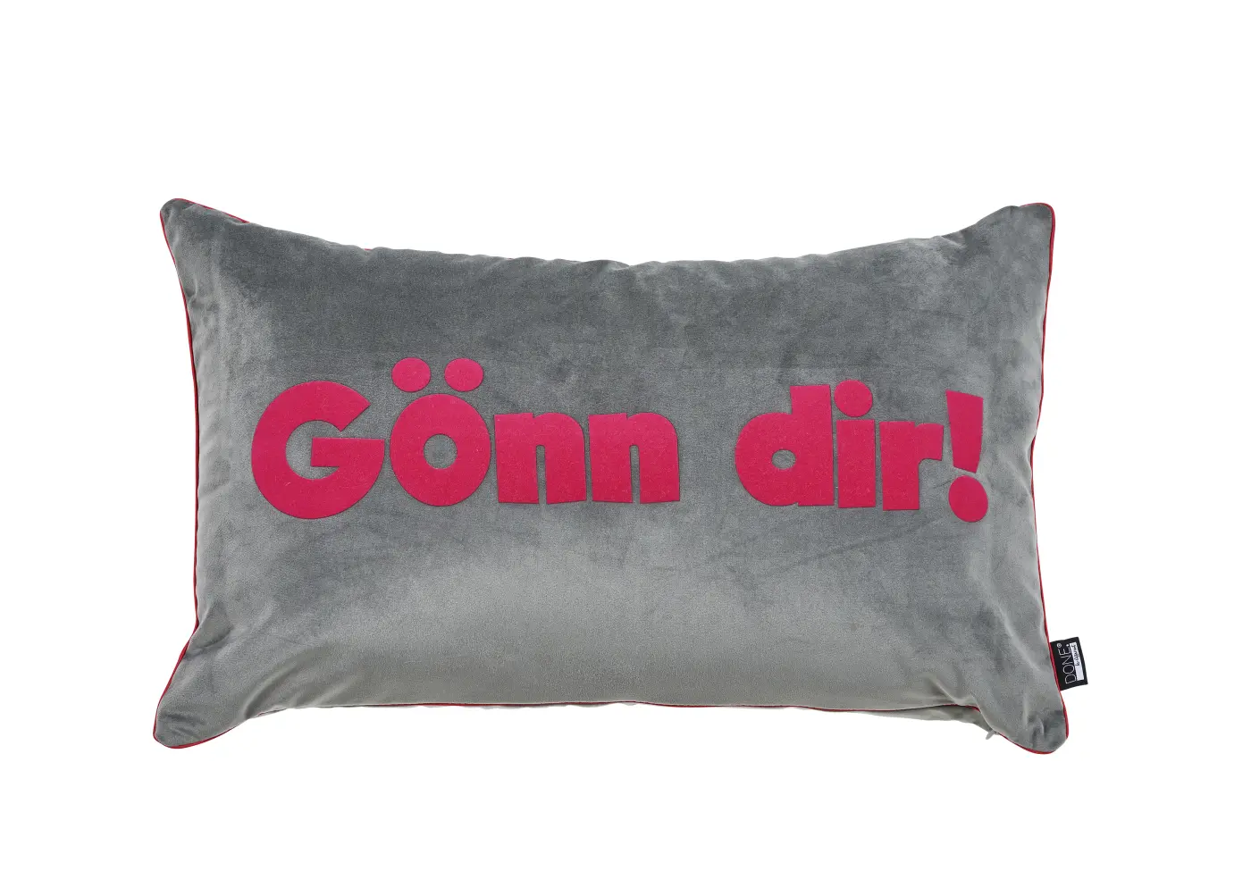 Done. Kissenhülle Vibe anthracite/pink 40x60cm