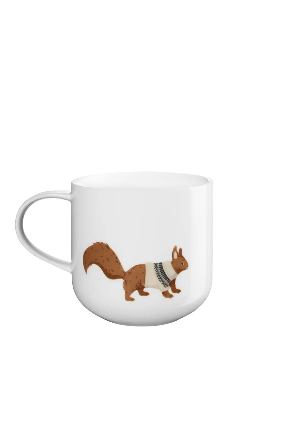 ASA Henkelbecher  xmas Motiv glänzend D. 9,2 cm, H. 9,5 cm, 0,4 l.